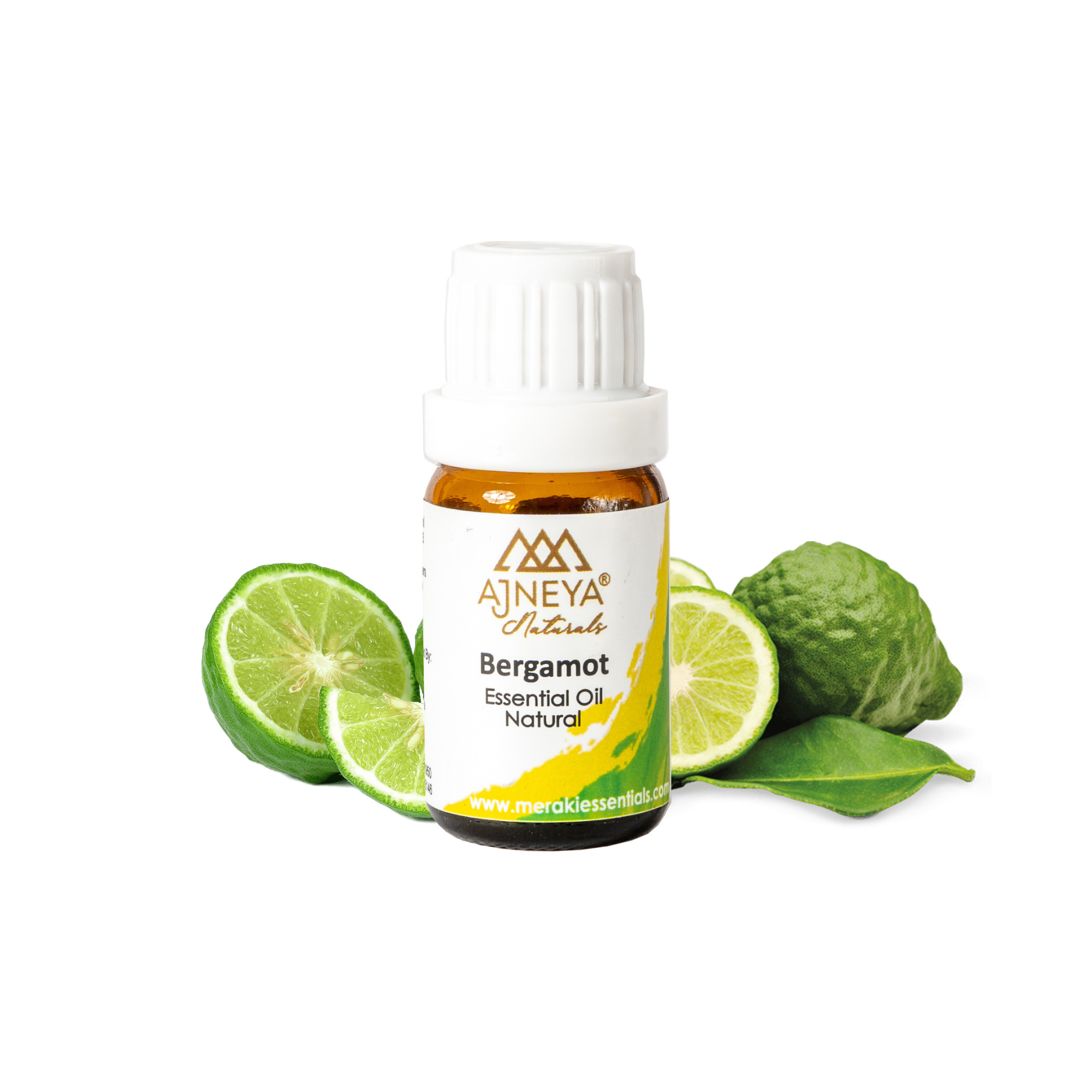 ajneya naturals pure bergamot essential oil (10 ml)