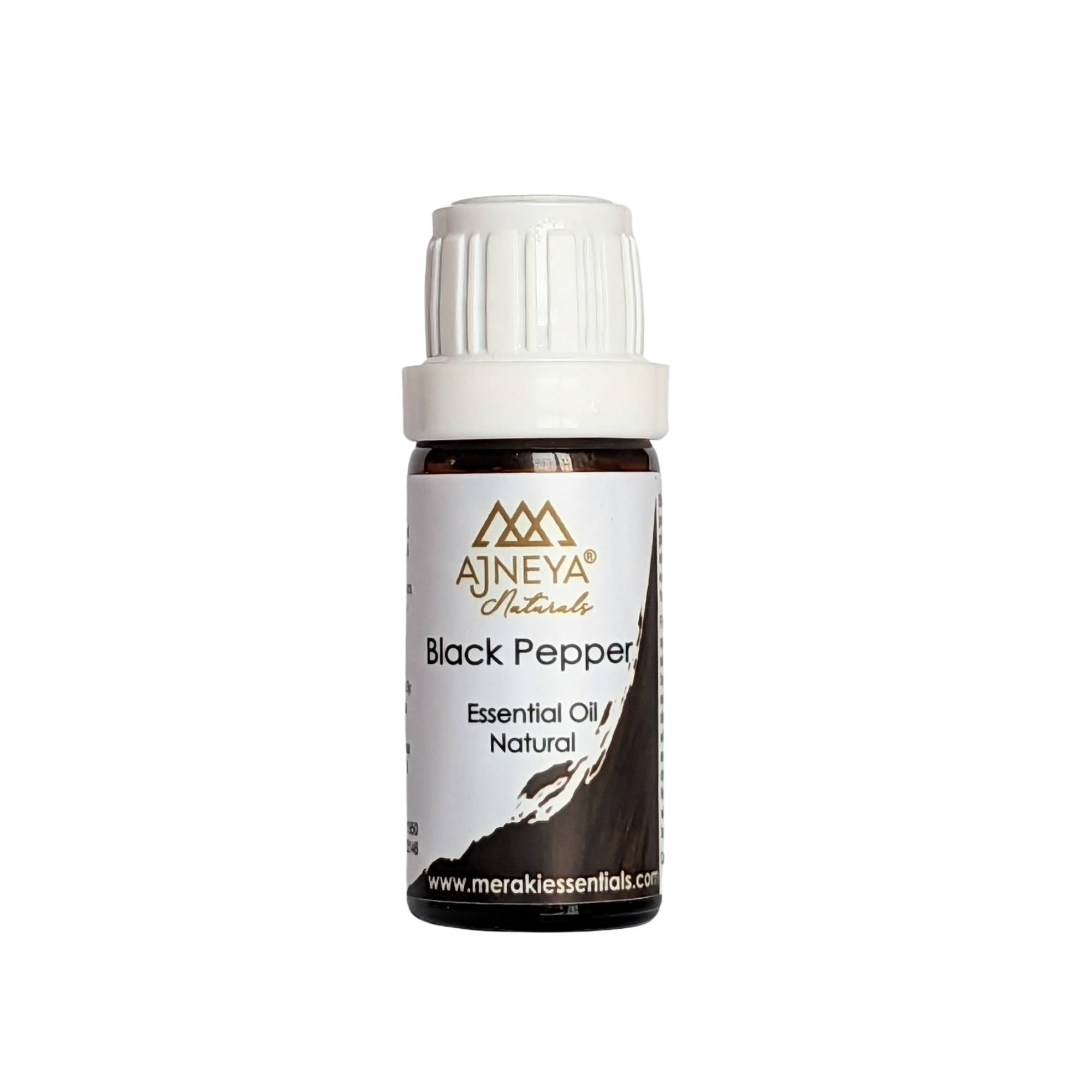 ajneya naturals pure black papper essential oil (10 ml)