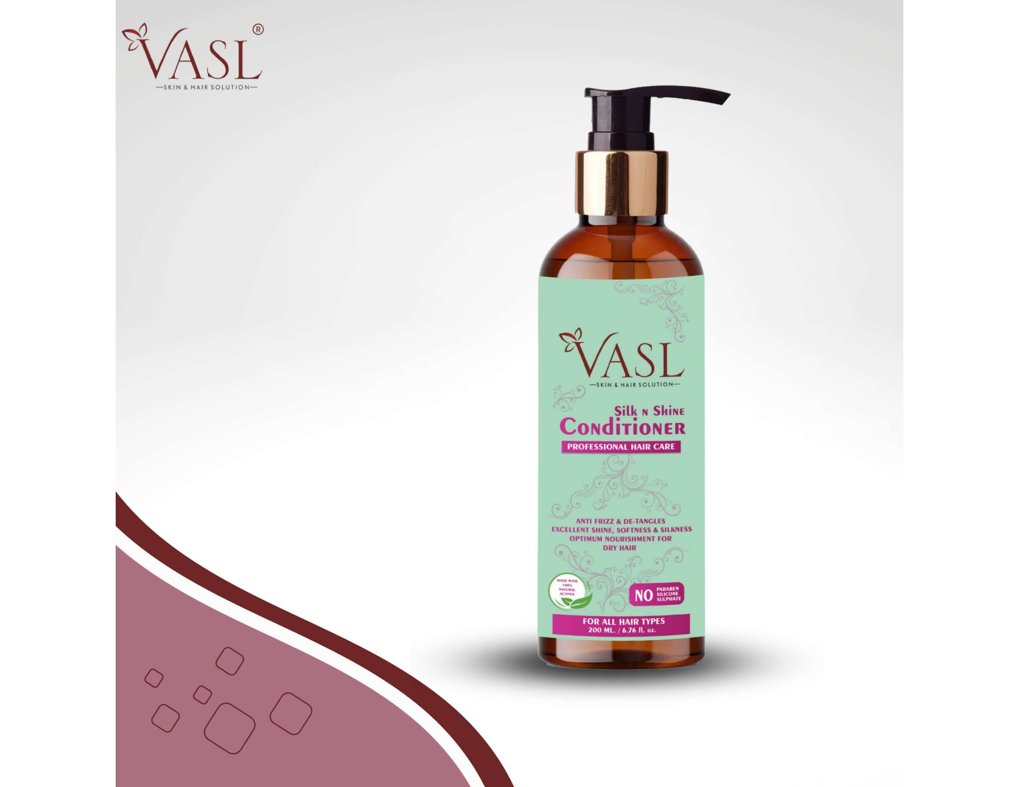 vasl silk and shine conditioner